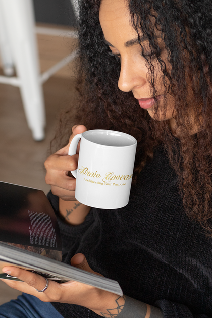 Brain Canvas Mug 11oz