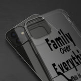 Family over Everything Clear Cases